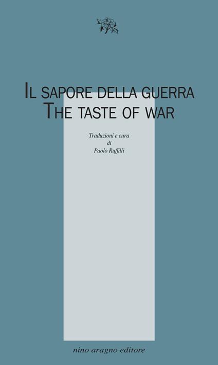 Il sapore della guerra. The taste of war - copertina