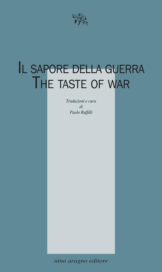 Il sapore della guerra. The taste of war - copertina