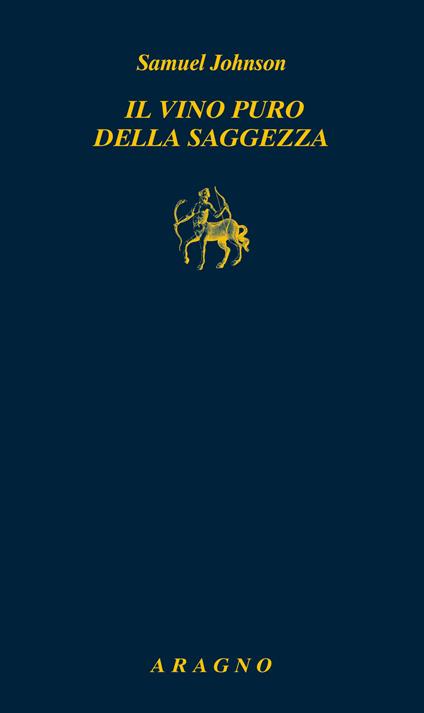 Il vino puro della saggezza - Samuel Johnson - copertina