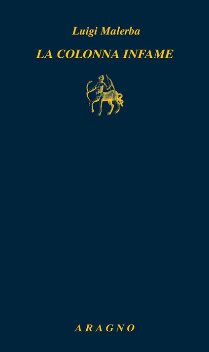 La colonna infame - Luigi Malerba - copertina