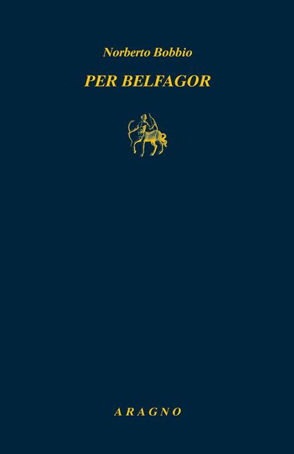 Per Belfagor - Norberto Bobbio - copertina
