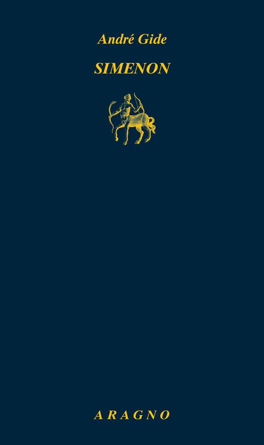 Simenon - André Gide - copertina