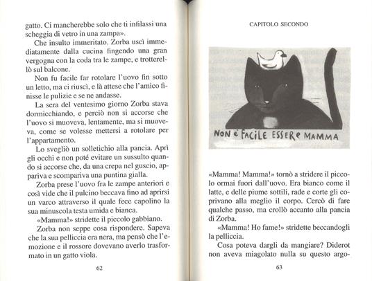 Storia di una gabbianella e del gatto che le insegnò a volare - Luis  Sepúlveda - Libro - Salani - Gl' istrici