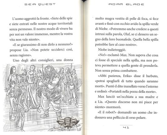 Horvos. L'albatro del terrore. Sea Quest. Vol. 15 - Adam Blade - 4