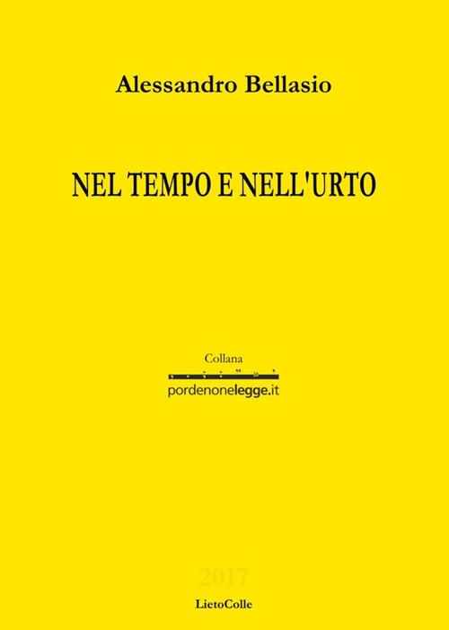 Nel tempo e nell'urto - Alessandro Bellasio - copertina