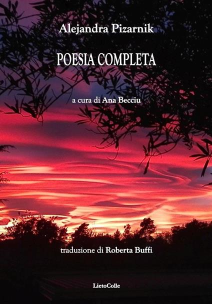 Poesia completa - Alejandra Pizarnik - copertina