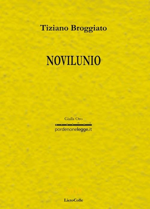 Novilunio - Tiziano Broggiato - copertina