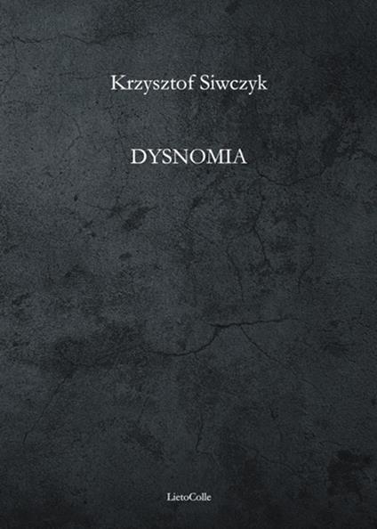 Dysnomia - Krzysztof Siwczyk - copertina