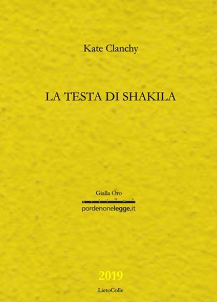 La testa di Shakila - Kate Clanchy - copertina