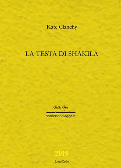 La testa di Shakila - Kate Clanchy - copertina