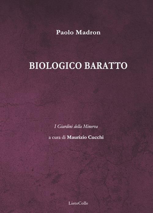 Biologico baratto - Paolo Madron - copertina