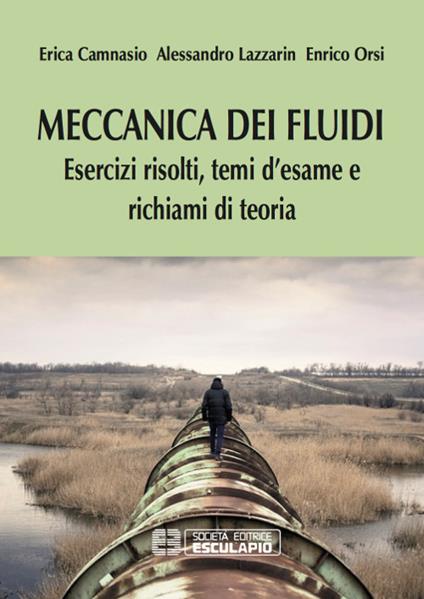 Meccanica dei fluidi. Esercizi risolti, temi d'esame e richiami di teoria - Erica Camnasio,Alessandro Lazzarin,Enrico Orsi - copertina