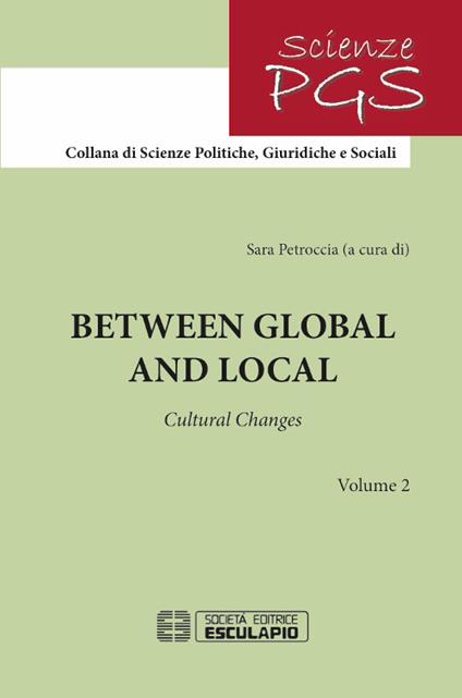 Between global and local. Cultural changes - Sara Petroccia - copertina
