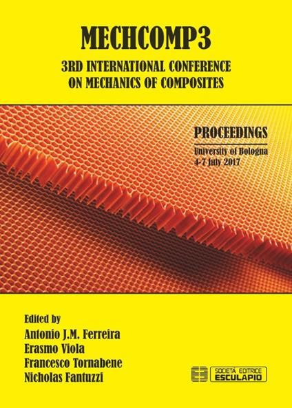 Mechcomp3. 3rd international Conference of mechanics of composite - copertina