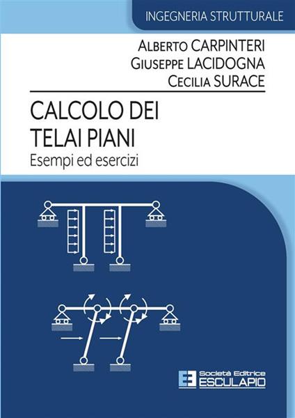 Calcolo dei telai piani. Esempi ed esercizi - Alberto Carpinteri,Giuseppe Lacidogna,Cecilia Surace - copertina