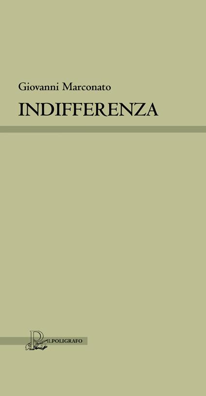 Indifferenza - Giovanni Marconato - copertina