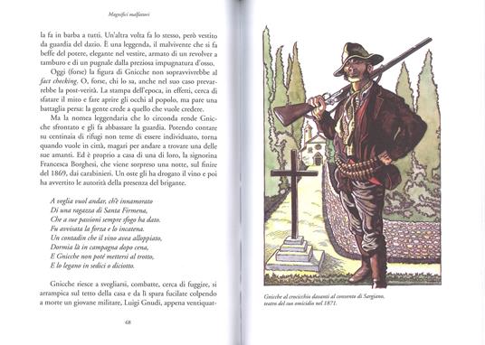 Magnifici malfattori. Storia illustrata dei briganti toscani - Francesco Guccini,Francesco Rubino - 2