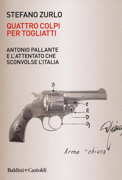 Quattro colpi per Togliatti. Antonio Pallante e l'attentato che sconvolse l'Italia - Stefano Zurlo - copertina