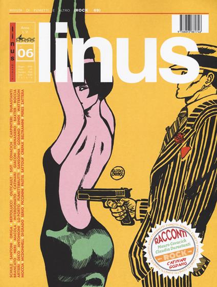 Rivista Linus. Giugno 2019 - copertina