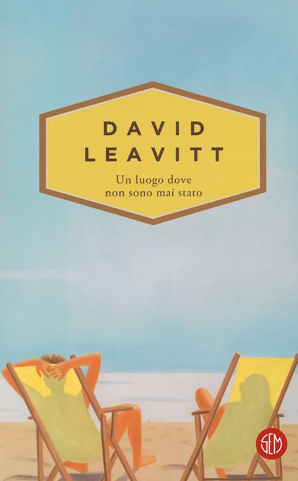 Un luogo dove non sono mai stato - David Leavitt - copertina