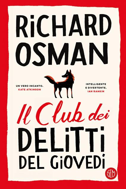 Il club dei delitti del giovedì - Richard Osman - copertina