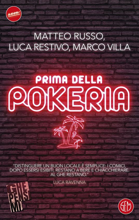 Prima della pokeria - Matteo Russo,Luca Restivo,Marco Villa - copertina