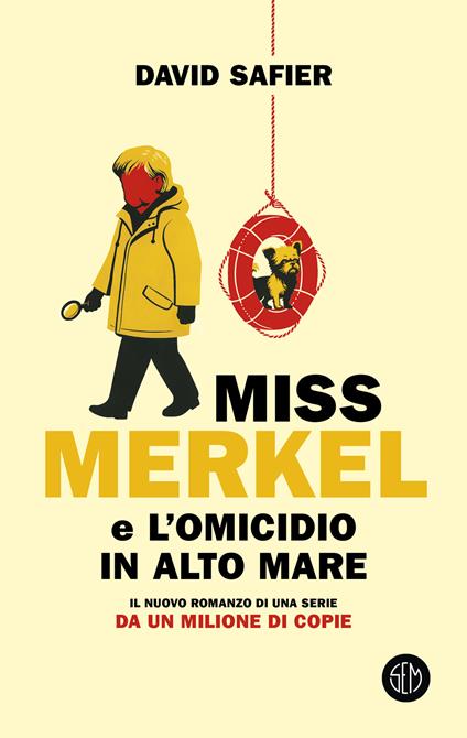 Miss Merkel e l'omicidio in alto mare - David Safier - copertina