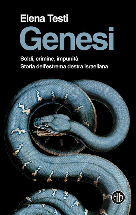 Genesi. Soldi, crimine, impunità. Storia dell'estrema destra israeliana - Elena Testi - copertina