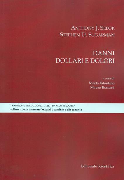 Danni dollari e dolori - Anthony J. Sebok,Stephen D. Sugarman - copertina