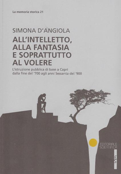 All'intelletto, alla fantasia e soprattutto al volere. L'istruzione pubblica di base a Capri dalla fine del '700 agli anni Sessanta del '900 - Simona D'Angiola - copertina
