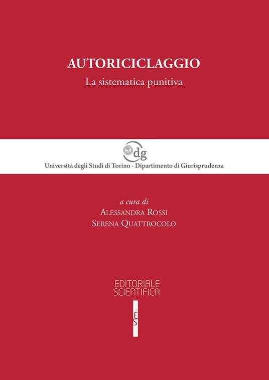 Autoriciclaggio. La sistematica punitiva - copertina