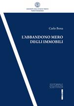 L' abbandono mero degli immobili