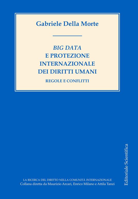 Big data e protezione internazionale dei diritti umani. Regole e conflitti - Gabriele Della Morte - copertina