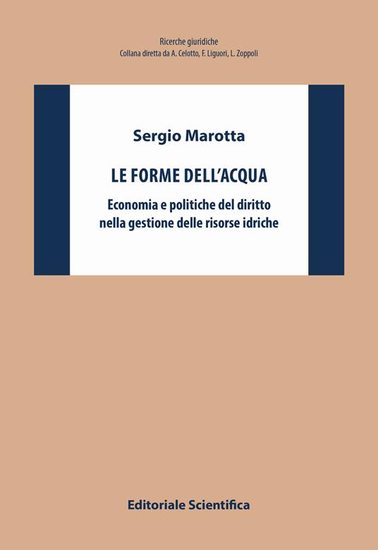 Le forme dell'acqua. Economia e politiche del diritto nella gestione delle risorse idriche - Sergio Marotta - copertina