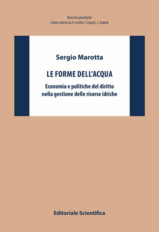 Le forme dell'acqua. Economia e politiche del diritto nella gestione delle risorse idriche - Sergio Marotta - copertina