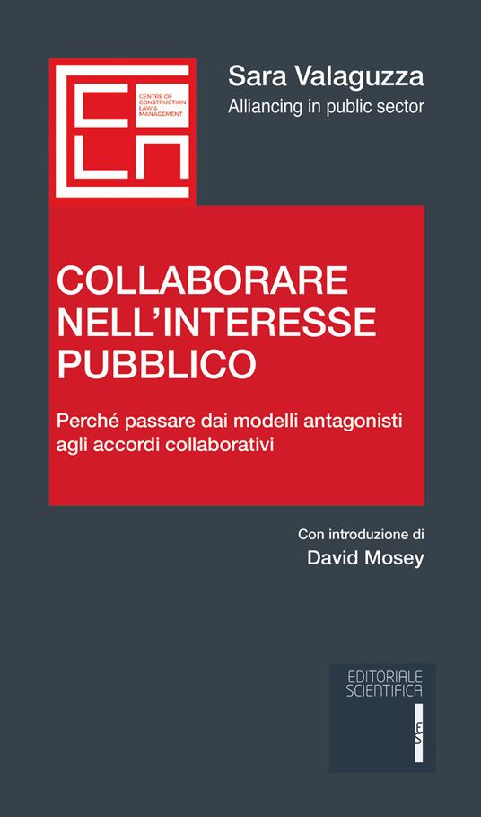 Collaborare nell'interesse pubblico. Perchè passare dai modelli antagonisti agli accordi collaborativi - Sara Valaguzza - copertina