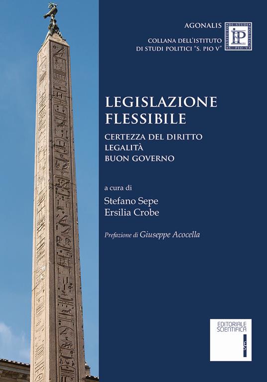 Legislazione flessibile. Certezza del diritto, legalità, buon governo - copertina