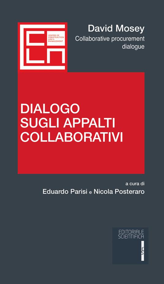Dialogo sugli appalti collaborativi - David Mosey - copertina