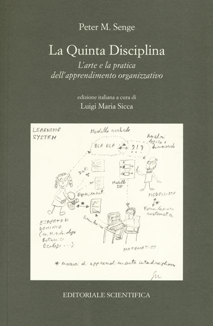 La quinta disciplina. L'arte e la pratica dell'apprendimento organizzativo - Peter M. Senge - copertina