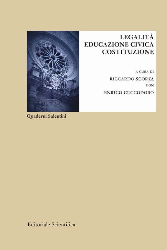 Legalità educazione civica. Costituzione - copertina