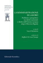 La somministrazione di lavoro. Problemi e prospettive tra diritto nazionale e diritto dell'Unione europea dopo il Decreto Dignità