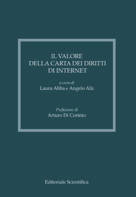 Il valore della carta dei diritti di internet - copertina