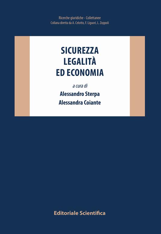 Sicurezza legalità ed economia - copertina