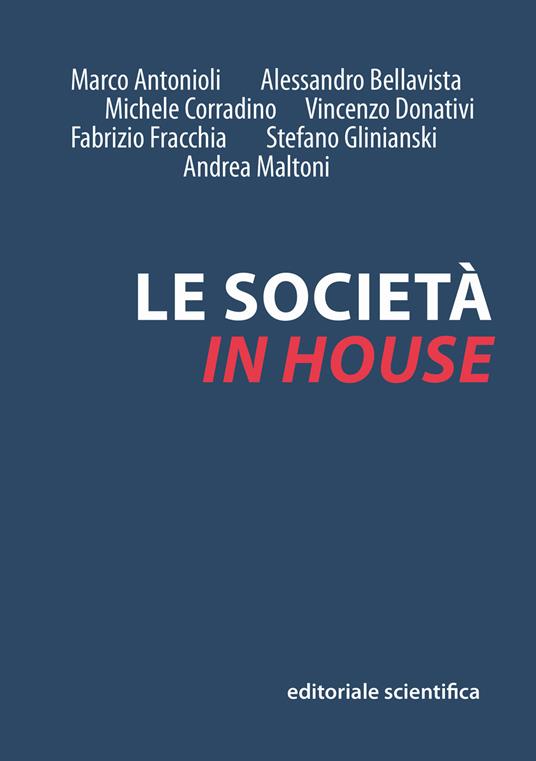 Le società in house - copertina