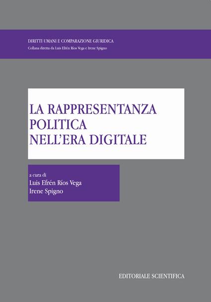 La rappresentanza politica nell'era digitale - copertina