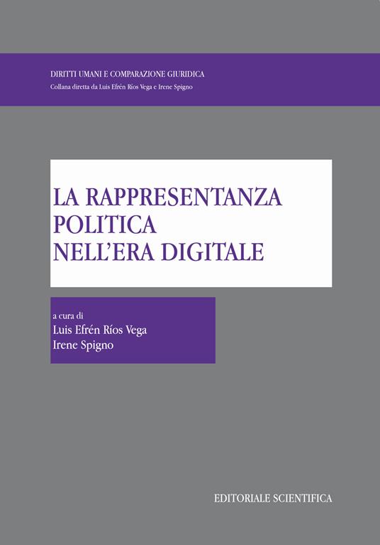 La rappresentanza politica nell'era digitale - copertina