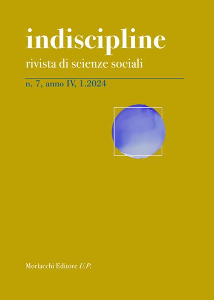 Indiscipline. Rivista di scienze sociali (2024). Vol. 7 - copertina