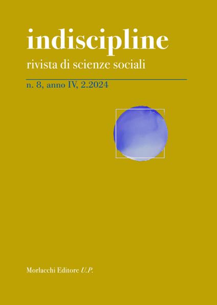 Indiscipline. Rivista di scienze sociali (2024). Vol. 8 - copertina