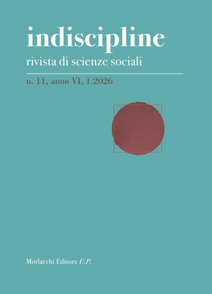 Indiscipline. Rivista di scienze sociali (2026). Vol. 1 - copertina