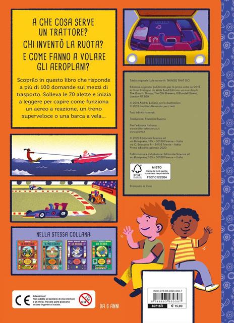 I veicoli. Con 100 domande e 70 alette - Heather Alexander - 4